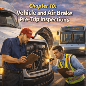 Chapter 10: vehicle and air brake pre-trip inspections