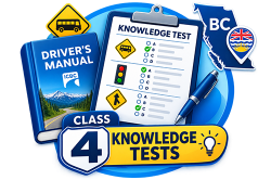 ICBC Class 4 knowledge test practice in BC
